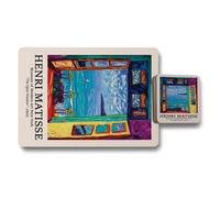 Benjamin Tate Design Henri Matisse Collection Placemats And Coasters Set Of 12 With Wood Base High End Print Technology Open Window Artwork