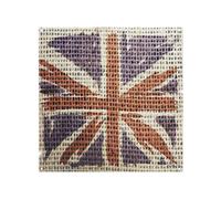 Benjamin Tate Design Hessian Jack Splash Back in Natural Benjamin Tate Design Natural