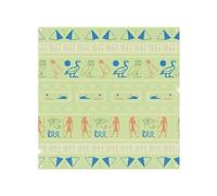 Benjamin Tate Design Hieroglyphic Egyptian Language Symbols Splash Back in Natural Benjamin Tate Design Natural