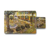 Benjamin Tate Design Hospital Courtyard In Arles 1889 Placemats And Coaster Set