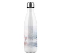 Benjamin Tate Design In The Frost Dining Stainless Steel Bottle in Natural Benjamin Tate Design Natural