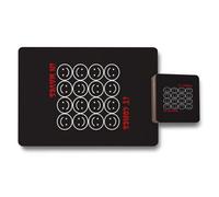 Benjamin Tate Design It Comes In Waves Placemats And Coaster Set From The Wave Collection Exclusive With Wood Bottom