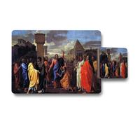 Benjamin Tate Design Jerusalem Palm Sunday Scene Placemats And Coasters Set