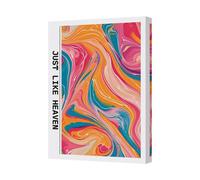 Benjamin Tate Design Just Like Heaven Abstract Canvas Art Print Handmade In Uk