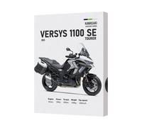 Benjamin Tate Design Kawasaki Versys 1100 Se Tourer Canvas Wall Art Print