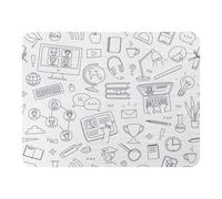 Benjamin Tate Design Learning Online Blanket in Natural | Size: 120 cm x 150 cm Benjamin Tate Design Natural 120 cm x 150 cm