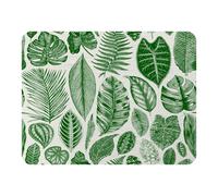 Benjamin Tate Design Leaves Mixed Blanket in Natural | Size: 120 cm x 150 cm Benjamin Tate Design Natural 120 cm x 150 cm