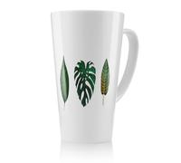 Benjamin Tate Design leaves selections Designer Latte Mug in Natural | Size: 100 cm Benjamin Tate Design Natural 100 cm