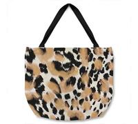 Benjamin Tate Design Leopard Spots Print Tote Bat Designer Style