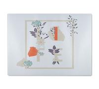 Benjamin Tate Design Life & Flowers Glass Chopping Boarddesigner Style