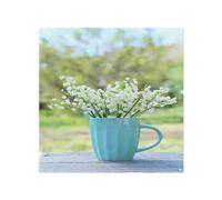 Benjamin Tate Design Lily Of The Valley Splash Back in Natural Benjamin Tate Design Natural