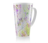 Benjamin Tate Design London Roof Tops Latte Mug in Natural | Size: 100 cm Benjamin Tate Design Natural 100 cm