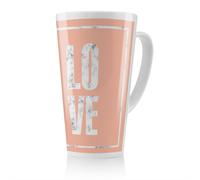 Benjamin Tate Design Love Marble Latte Mug in Natural | Size: 100 cm Benjamin Tate Design Natural 100 cm