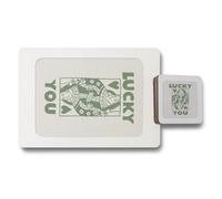 Benjamin Tate Design Lucky You Placemats And Coasters Set Of 12 Designer Artwork Wood Bottom Limited Edition