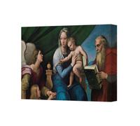Benjamin Tate Design Madonna And Child Renaissance Canvas Wall Art Print