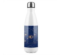 Benjamin Tate Design Magic Night Sky Map Stainless Steel Bottle Designer Style