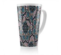 Benjamin Tate Design Mandalas Pattern Latte Mug, Stunning Designer Mug Fit For Any Home, Treat Yourself Or A Loved One
