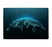 Benjamin Tate Design Map Of The Planet Special Soft Home Rug