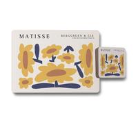 Benjamin Tate Design Matisse Berggruen And Cie Designer Artwork Placemat And Coaster Set Limited Edition Collection