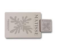 Benjamin Tate Design Matisse Placemats And Coasters Set Wood Bottom Exclusive