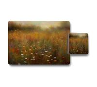 Benjamin Tate Design Meadow Wildflower Placemat And Coaster Set Floral Field Design