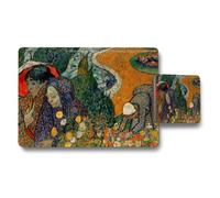 Benjamin Tate Design Memory Of The Garden Of Eden Women Of Arles Placemats And Coaster Set