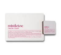 Benjamin Tate Design Mistletoe Placemats And Coaster Set For Holiday Tables
