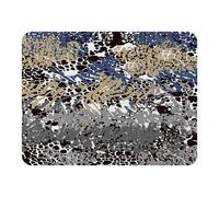 Benjamin Tate Design Mixed Animal Print Blanket in Natural | Size: 120 cm x 150 cm Benjamin Tate Design Natural 120 cm x 150 cm