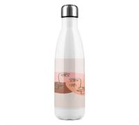 Benjamin Tate Design Modern Contemporary Minimalist Woman Portrait Designer Stainless Steel Bottle Designer Style
