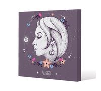 Benjamin Tate Design Modern magic witchcraft (canvas) / 101 x 101 x 4cm in Natural | Size: 101 x 101 x 4 cm Benjamin Tate Design Natural 101 x 101 x 4 cm