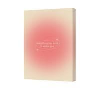 Benjamin Tate Design Motivational Pink Gradient Canvas Print Everything You Need Is Within You