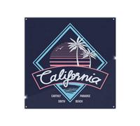 Benjamin Tate Design Neon California Splash Back Designer Style