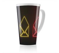 Benjamin Tate Design Neon Email Set Latte Mug in Natural | Size: 100 cm Benjamin Tate Design Natural 100 cm