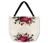 Benjamin Tate Design Open Roses Tote Bat Designer Style