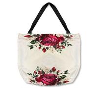 Benjamin Tate Design Open Roses Tote bat in Natural Benjamin Tate Design Natural