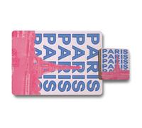 Benjamin Tate Design Paris Collection Placemats And Coasters Set With Wood Bottom, Designer Artwork, Limited Edition