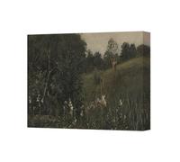 Benjamin Tate Design Pastoral Landscape Canvas Wall Art Print 2505 Nature Scene