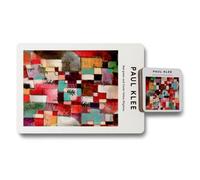 Benjamin Tate Design Paul Klee Placemat And Coaster Set Of 12 Wood Bottom Art Collection Exclusive Limited Edition