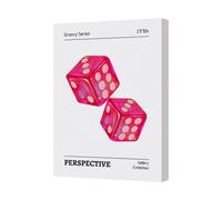 Benjamin Tate Design Pink Dice Canvas Art Print British Made Contemporary Gallery Wrapped Wall Decor