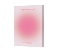 Benjamin Tate Design Pink Gradient Canvas Print Everything You Need Is Within You Wall Art