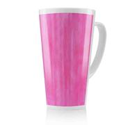 Benjamin Tate Design Pink Watercolour Strokes Latte Mug in Natural | Size: 100 cm Benjamin Tate Design Natural 100 cm