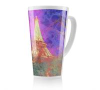 Benjamin Tate Design Pinky Tower Latte Mug in Natural | Size: 100 cm Benjamin Tate Design Natural 100 cm