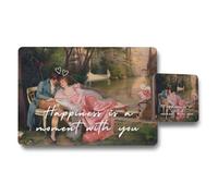 Benjamin Tate Design Placemat And Coaster Set In Premium Print Collection With Wood Base Limited Edition