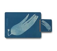 Benjamin Tate Design Placemat And Coaster Set With Wood Bottom And High End Print Luxury Artwork Limited Edition Exclusive