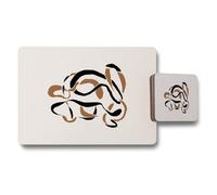 Benjamin Tate Design Placemat And Coaster Set With Wood Bottom Designer Artwork Exclusive Edition High End Print Technology