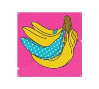 Benjamin Tate Design Pop art banana Designer Splash Back in Natural Benjamin Tate Design Natural