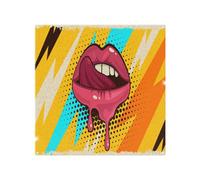 Benjamin Tate Design Pop Art Retro Vintage Colorful Background Designer Splash Back Designer Style