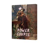 Benjamin Tate Design Power Couple Canvas Wall Art Print Romantic Embrace Scene