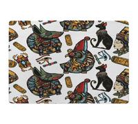 Benjamin Tate Design Queen Cleopatra. History Background Designer Special Soft Home Rug
