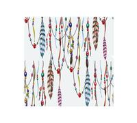 Benjamin Tate Design Ribbon & Bead Splash Back in Natural Benjamin Tate Design Natural